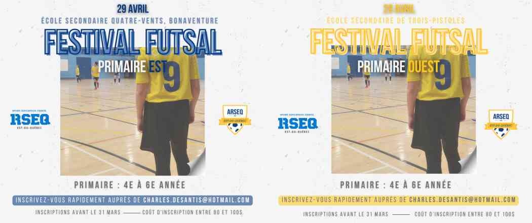 Festival Futsal dans notre région